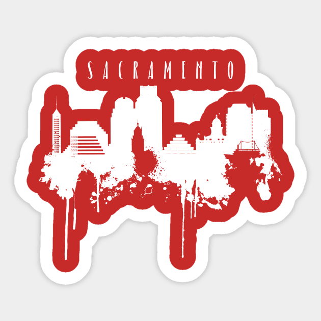 Sacramento souvenir Sticker by DimDom